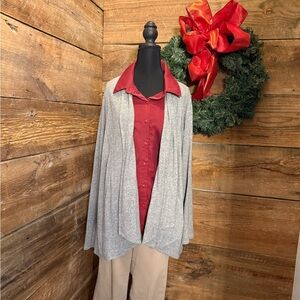 August Mist Gray Sweater